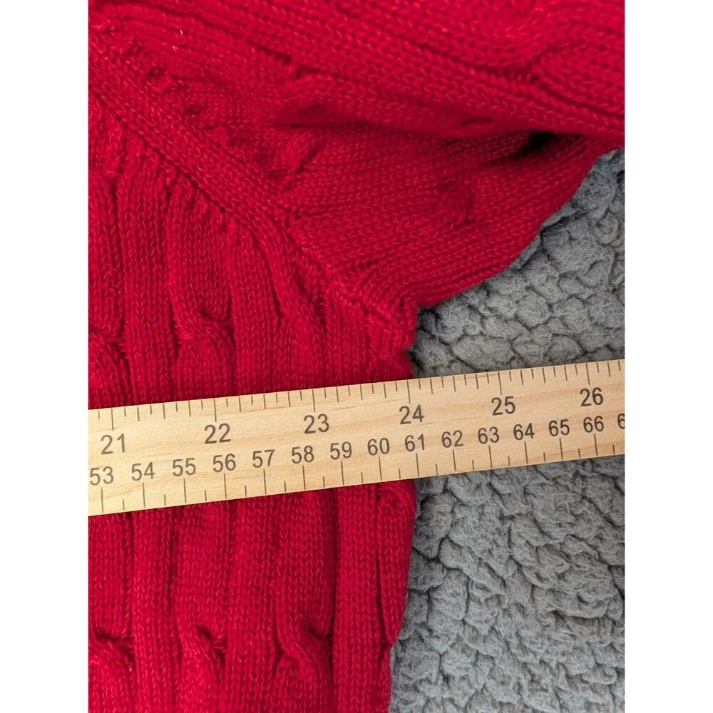 Talbots Womens Sweater Cotton Button Shoulder Long Sleeve Pullover Size 3X NWT